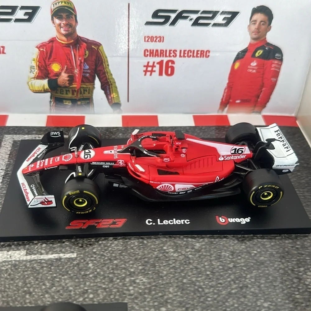 New Bburago 1:43 Ferrari Formula Racing Die-cast Model 6-pack